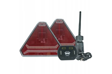 SET OF WIRELESS LED REAR LAMPS FOR MAGNET 12 24V 6 FUNKJI EAN GTIN 5902537877115
