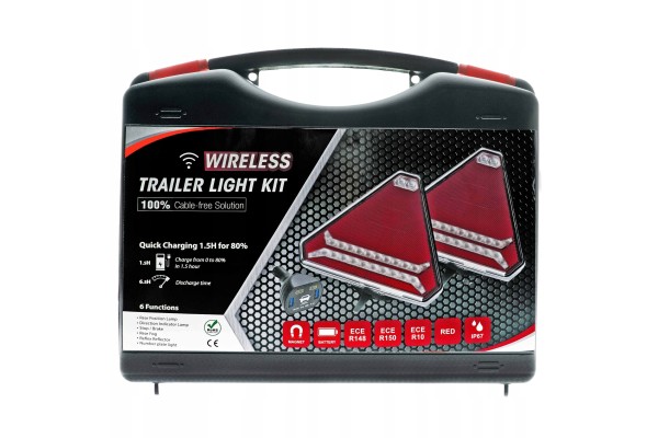 SET OF WIRELESS LED REAR LAMPS FOR MAGNET 12 24V 6 FUNKJI Light source LED