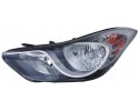 Left headlight H1 H7 manual insert color