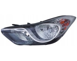 Left headlight H1 H7 manual insert color