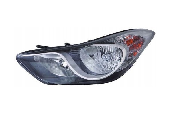 Left headlight H1 H7 manual insert color