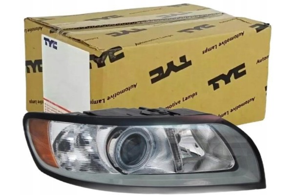 RIGHT HEADLIGHT VOLVO S40 V50 2007 2012 Part manufacturer TYC