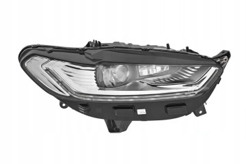 HEADLAMP LAMP RIGHT WITH MOTOR FOR ADJUSTMENT