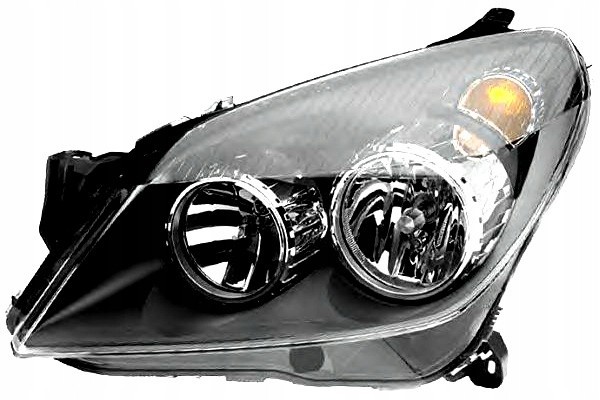 HEADLIGHT P H7 H1 WITH ENGINE OPEL ASTRA H 03 0