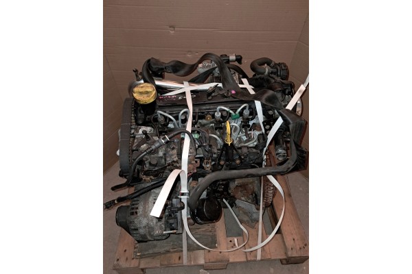 ENGINE 1 5DCI K9K766 ENGINE OBLITERATED BUT COMPLETE WITH GOOD FUEL SYSTEM