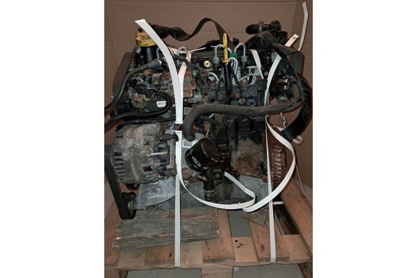 ENGINE 1 5DCI K9K766 ENGINE OBLITERATED BUT COMPLETE WITH GOOD FUEL SYSTEM Catalog number of the part SILNIK 1 5 DCI CLIO III PO