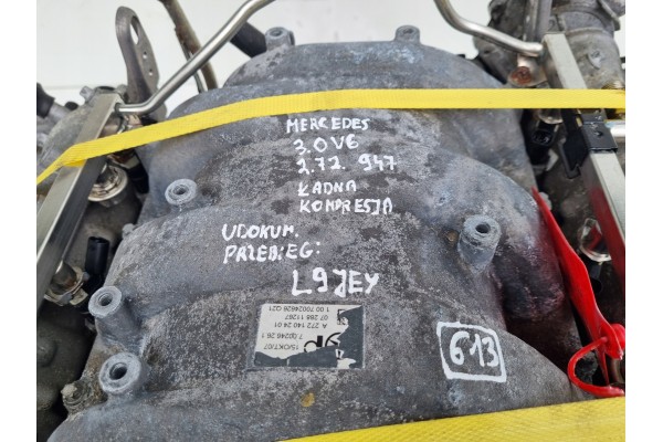ENGINE SET Mercedes W204 3 0 V6 231HP 272947 272 947 Catalog number of the original 272947 272 947