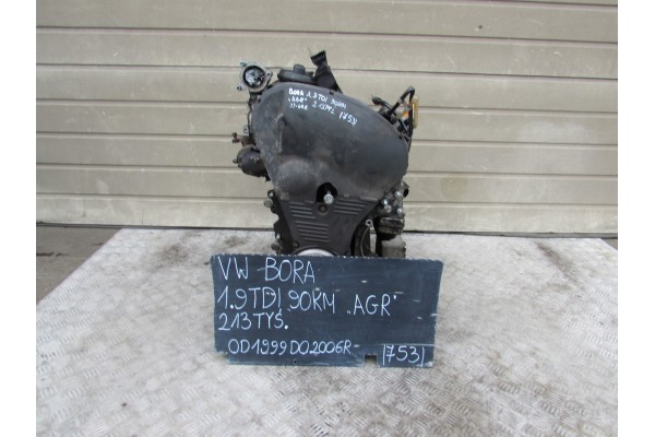 ENGINE AGR VW BORA 1 9 TDI 90KM