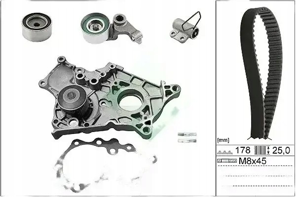 TIMING SET WATER PUMP 530 0543 30 INA Packaging status original