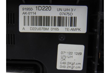 91950-1D220 CAJA RELES / FUSIBLES KIA CARENS (UN) Active 2009 91950-1D220 202713 KIA - 2