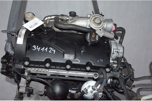 Engine VW Sharan LIFT Seat Alhambra Galaxy 1 9 TDI 115 HP COMPLETE AUY BVK Catalog number of the part AUY