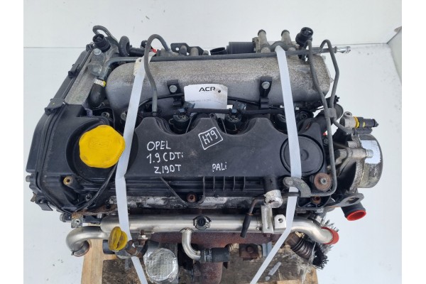 ENGINE SET Opel Signum 1 9 CDTI 120HP burns nicely Z19DT Packaging status replacement