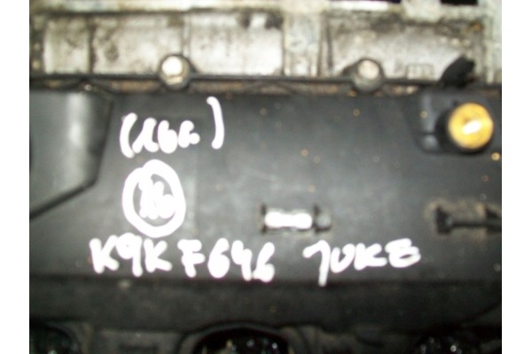 ENGINE 1 5 DCI K9K646 NISSAN RENAULT 2016R Car type passenger cars