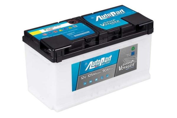 AUTOPART VOYAGER DEEP CYCLE 105AH KAMPE