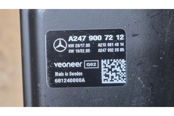 Windscreen Assistant Mercedes W177 W247 W243 OE A2479007212 NEW Catalog number of the original A2479007212 A247 900 72 12 247900