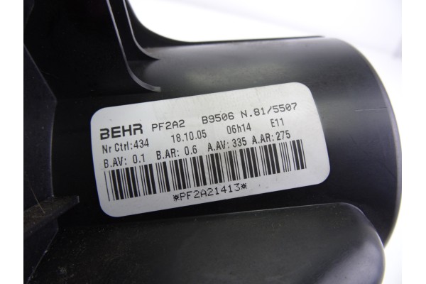  MOTOR CALEFACCION PEUGEOT 307 BERLINA (S2) X-Line 2006 203148 PEUGEOT - 2