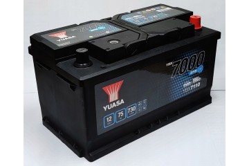 CAR BATTERY YUASA EFB 75AH 730A YBX7110 P