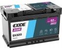 Battery Exide AGM EK800 new reinforced model EK820 fresh 2026