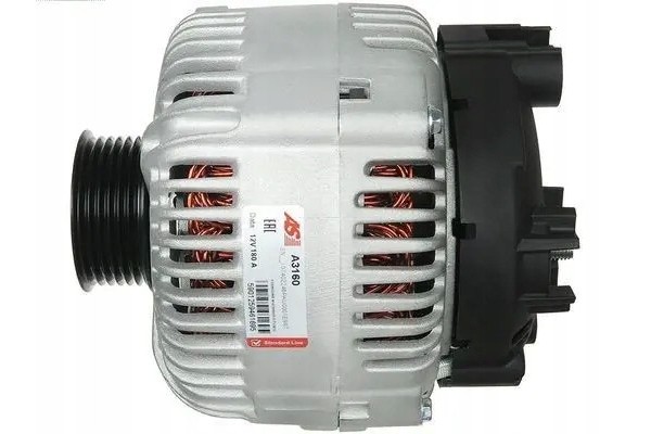 ALTERNATOR 180A A3160 AS PL AUDI A6 A8 Q7 C6 D3 I Catalog number of the part A3160
