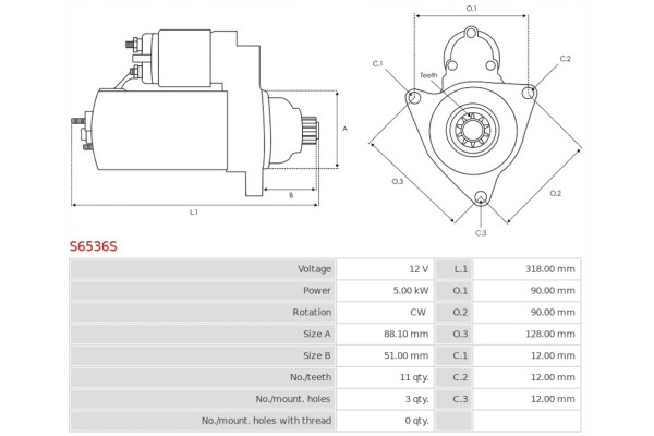 New Starter JOHN DEERE 8430 9 0 JOHN DEERE 4930 9 0 JOHN DEERE T670 9 0 Catalog number of substitutes AS PL ABE9001