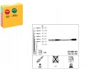 NGK 7800 RC MB1103 Ignition cable set Catalog number of substitutes ASHIKA 132 00 0502 BBT ZK0440 BRECAV 08 528 BREMI 9A33 FAE 8