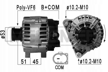 ALTERNATOR ERA for FORD GRAND 1 6 Part manufacturer ERA