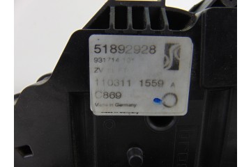 51892928  CERRADURA PUERTA DELANTERA IZQUIERDA FIAT III EVO PUNTO (199) Dynamic 2011 51892928 204051 FIAT - 3
