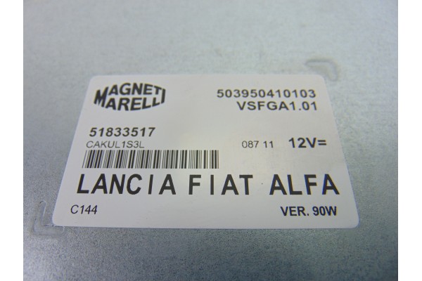 51833517 MODULO ELECTRONICO FIAT III EVO PUNTO (199)