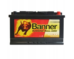 BANNER RUNNING BULL AGM 58001 12V 80Ah 800A 58 001 START STOP