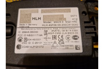 Controller dead angle recognition Hella 6PZ011719261 ASSISTANT BELT OE Car type cargo vans passenger cars