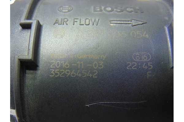 352964542  CAUDALIMETRO FIAT III EVO PUNTO (199) Dynamic 2011 352964542 204129 FIAT - 1