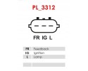 ALTERNATOR 90A A6013PR AS PL TOYOTA YARIS I Alternator charging current 90 A