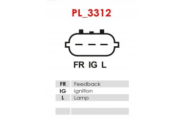 ALTERNATOR 90A A6013PR AS PL TOYOTA YARIS I Alternator charging current 90 A