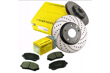 SET Polish discs 296mm pads FRONT Mazda CX 5 2010
