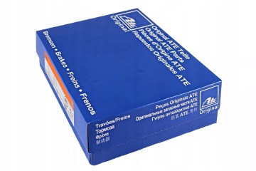 Brake disc ATE 24 0130 0186 2 Installation side front