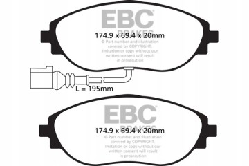 YELLOWSTUFF EBC Brakes Audi A3 Q3 S3 SQ2 TT TTS Cupra Part manufacturer EBC