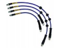 BMW E60 E61 Steel Braided Teflon Flexible Brake Cables Quality of parts according to GVO Q original with factory logo OEM OES
