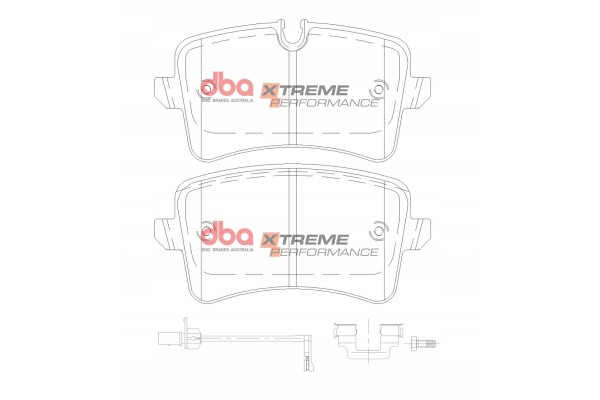 Rear Pads DBA Xtreme DB15101XP Audi A6 A7 A8 RS6 RS7 Macan Packaging status original