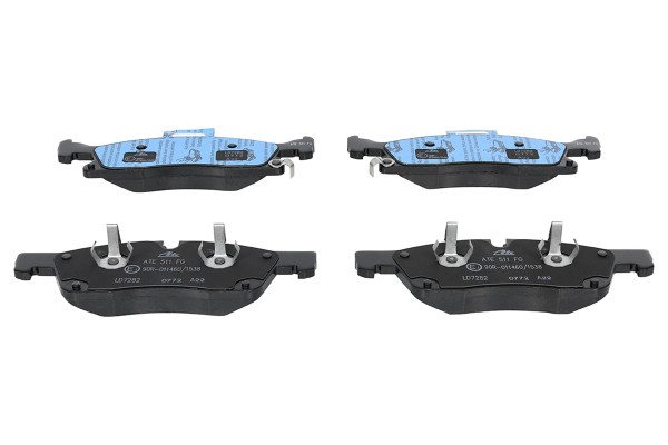 BRAKE PADS FRONT ATE CERAMIC J GRAND CHEROKEE 12 MB GL CLASS 12 Thickness 21 3 mm