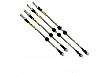 AUDI A6 C7 Steel Braided Teflon Flexible Brake Cables