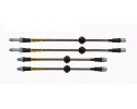 VOLVO S60 1 V70 2 S80 1 Steel Braided Teflon Brake Cables