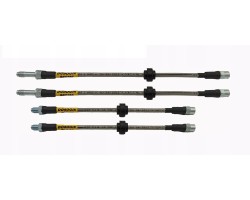 VOLVO S60 1 V70 2 S80 1 Steel Braided Teflon Brake Cables