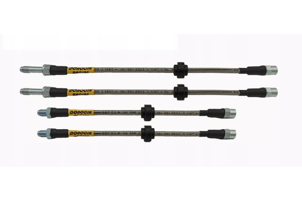 VOLVO S60 1 V70 2 S80 1 Steel Braided Teflon Brake Cables