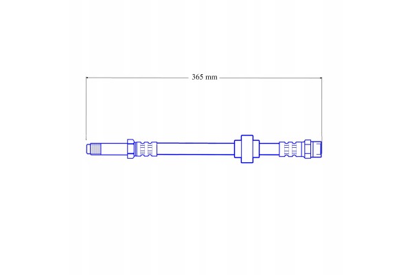 VOLVO S60 1 V70 2 S80 1 Steel Braided Teflon Brake Cables Packaging status original