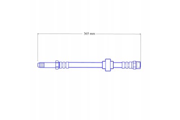 VOLVO S60 1 V70 2 S80 1 Steel Braided Teflon Brake Cables Packaging status original