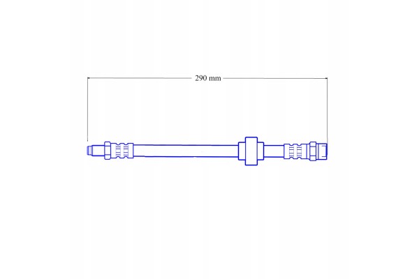 VOLVO S60 1 V70 2 S80 1 Steel Braided Teflon Brake Cables Catalog number of the part ZPET 1153 Przewody hamulcowe teflonowe w op