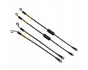 Jeep Grand Cherokee IV WK Steel Braided Flexible Brake Cables
