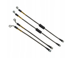 Jeep Grand Cherokee IV WK Steel Braided Flexible Brake Cables