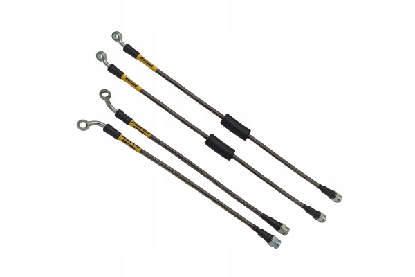 Jeep Grand Cherokee IV WK Steel Braided Flexible Brake Cables