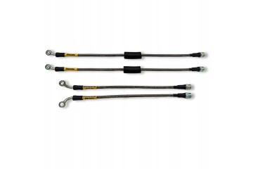 Jeep Grand Cherokee IV WK Steel Braided Flexible Brake Cables Catalog number of the part ZPET 1304 Przewody hamulcowe elastyczne